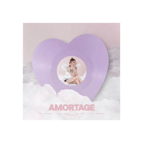 [JISOO] JISOO Mini Album [AMORTAGE] Vinyl (Heart ver.)