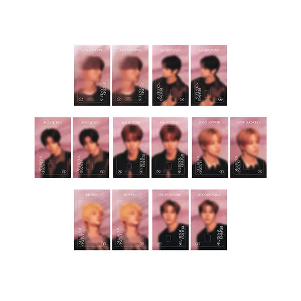 [CLOSE YOUR EYES] [BEYOND YOUR EYES] CARD COVER STICKER