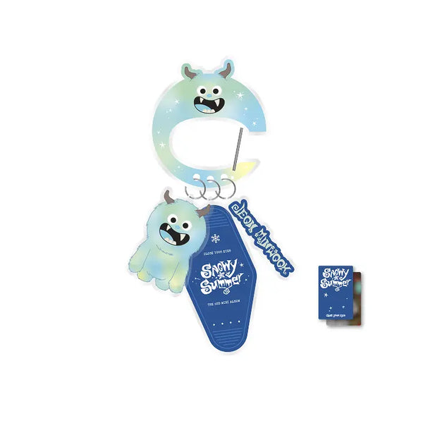 [CLOSE YOUR EYES] [SNOWY SUMMER] CARABINER KEYRING_JEON MINWOOK