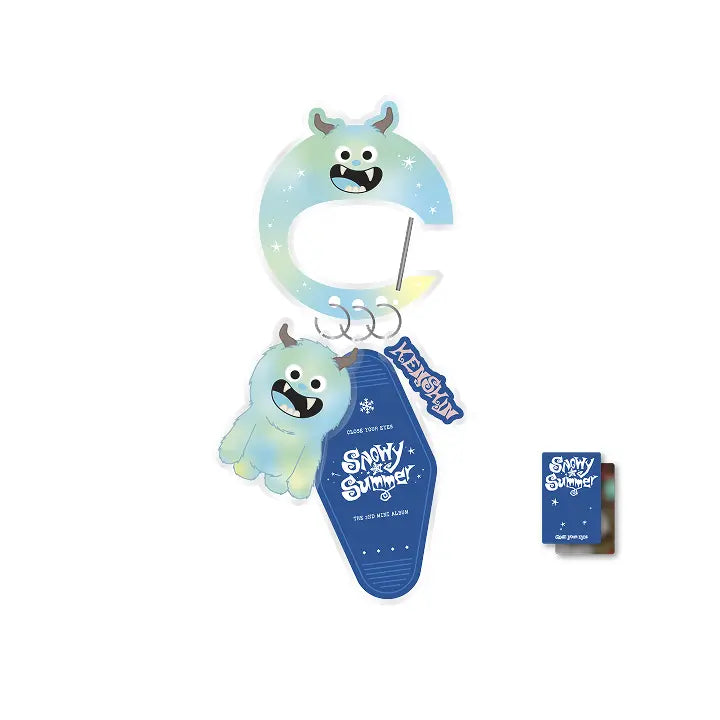 [CLOSE YOUR EYES] [SNOWY SUMMER] CARABINER KEYRING_KENSHIN