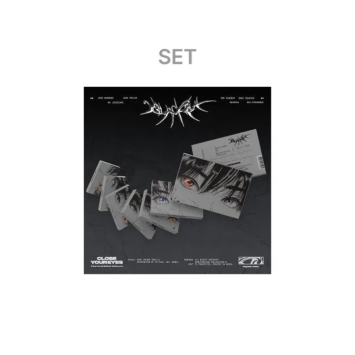 [CLOSE YOUR EYES] The 3rd Mini Album 'blackout' (eyes ver.) Set