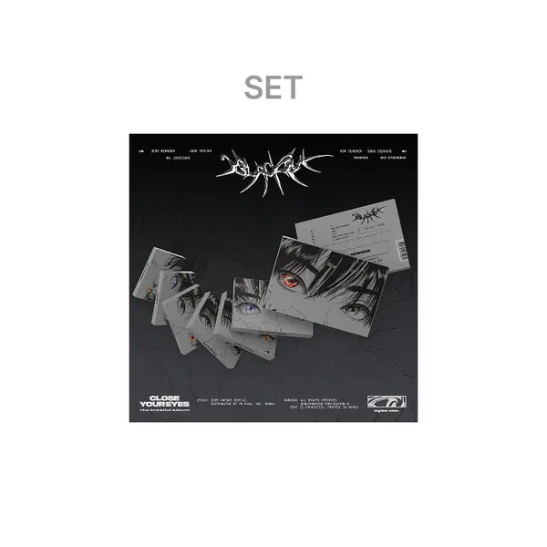 [CLOSE YOUR EYES] The 3rd Mini Album 'blackout' (eyes ver.) Set