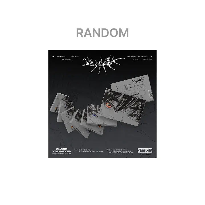 [CLOSE YOUR EYES] The 3rd Mini Album 'blackout' (eyes ver.) Random