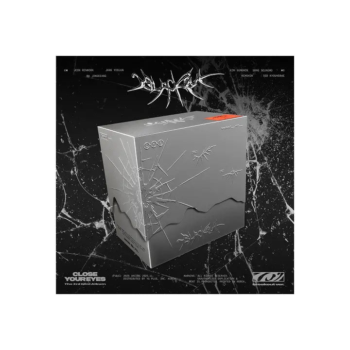 [CLOSE YOUR EYES] The 3rd Mini Album 'blackout' (breakout ver.)