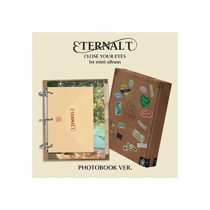 [CLOSE YOUR EYES] The 1st Mini Album [ETERNALT] (PHOTOBOOK Ver.)