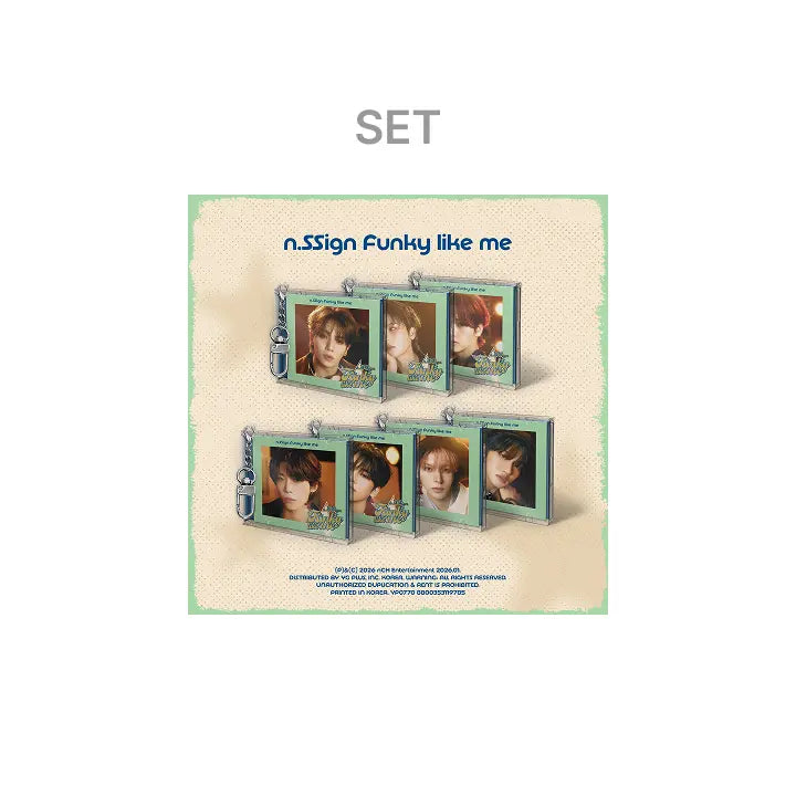 [n.SSign] n.SSign 'Funky like me' (Mini Jewel ver.) (Set)
