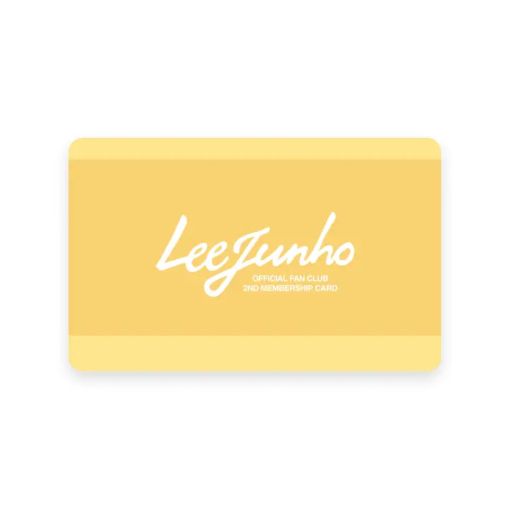 [LEE JUNHO] LEE JUNHO 2ND MEMBERSHIP