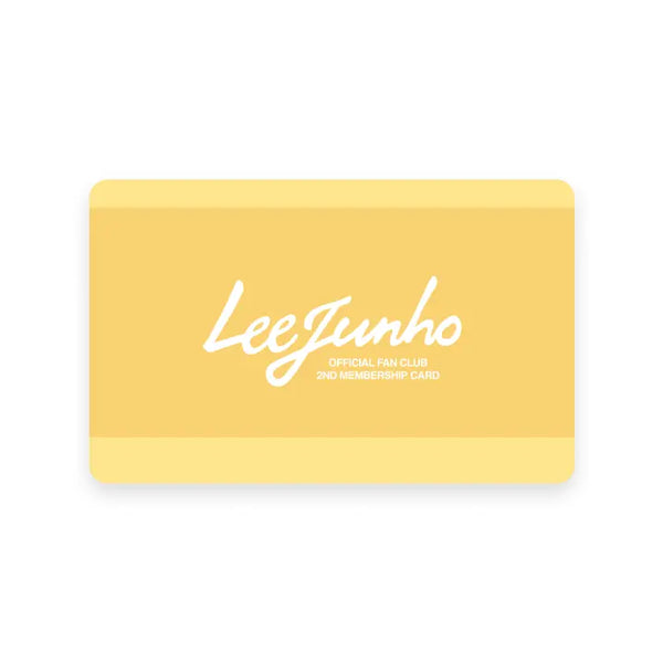[LEE JUNHO] LEE JUNHO 2ND MEMBERSHIP
