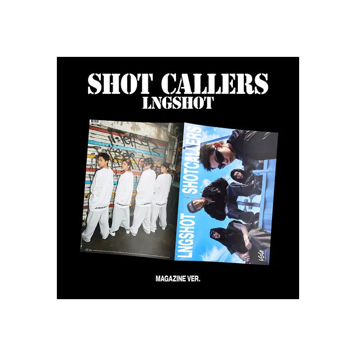 [LNGSHOT] DEBUT EP [SHOT CALLERS] Magazine Ver.