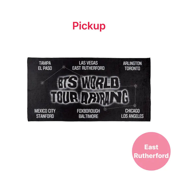 [BTS] [EAST RUTHERFORD] [US Exclusive] Towel