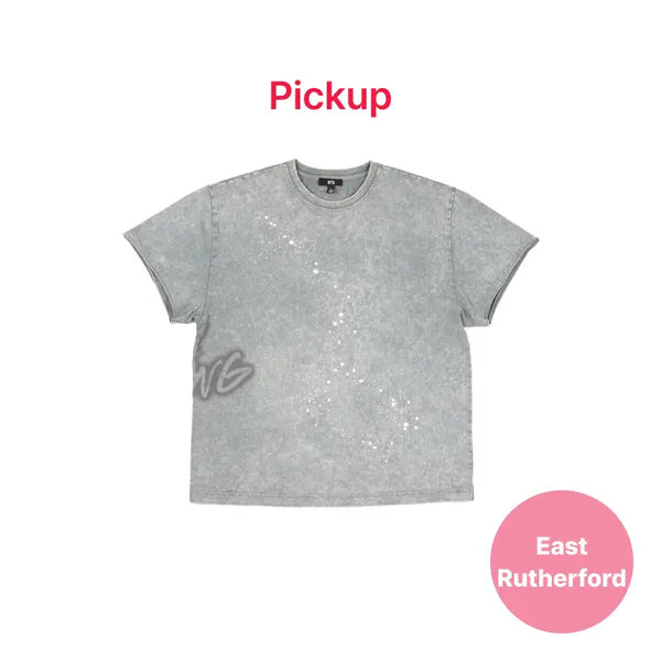 [BTS] [EAST RUTHERFORD] [US Exclusive] Big Dipper T-shirt (Gray)