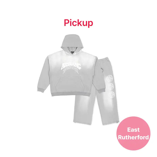 [BTS] [EAST RUTHERFORD] Hoodie & Pants Set-up (Gray) (US Ver.)