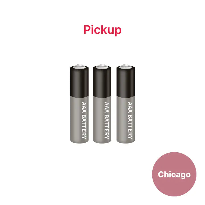 [BTS] [CHICAGO] AAA Batteries