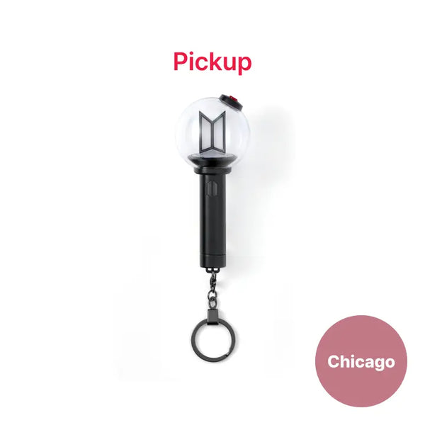 [BTS] [CHICAGO] BTS OFFICIAL LIGHT STICK VER.4 KEYRING