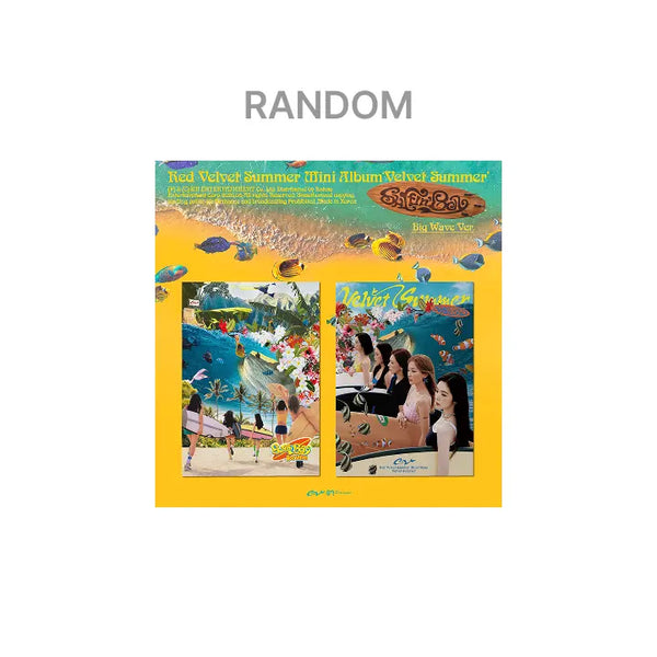 [Red Velvet] Summer Mini Album [Velvet Summer] (Big Wave Ver.) (Random)