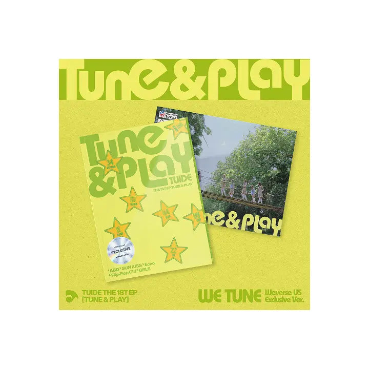 [TUIDE] The 1st EP [TUNE & PLAY] [WE TUNE ver.] (Weverse Exclusive)