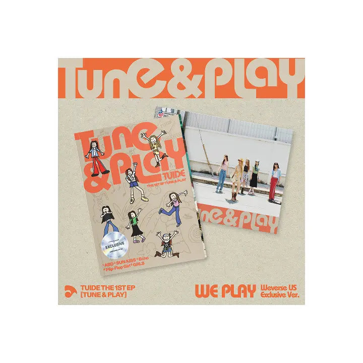 [TUIDE] The 1st EP [TUNE & PLAY] [WE PLAY ver.] (Weverse Exclusive)