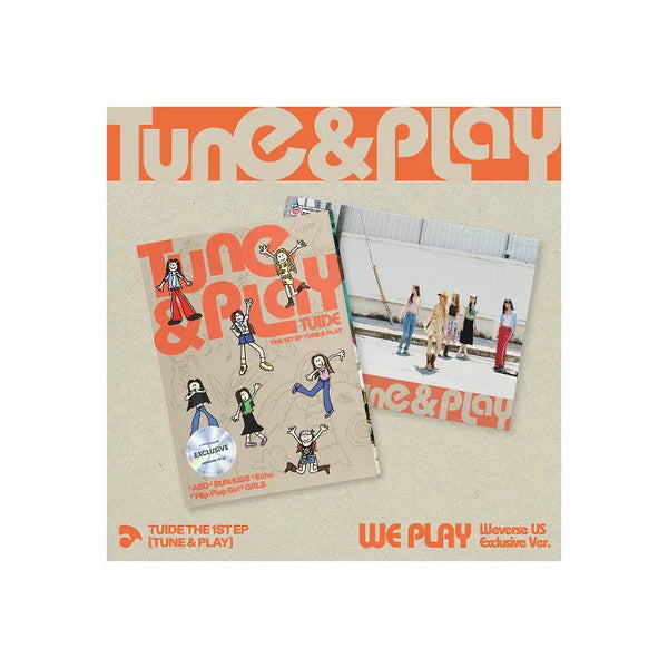 [TUIDE] The 1st EP [TUNE & PLAY] [WE PLAY ver.] (Weverse Exclusive)