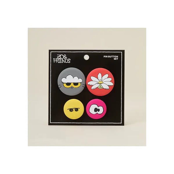 [More Artist] [LUCKY SHOP] PIN BADGE SET
