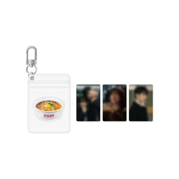 [More Artist] [미지의 서울] MINI POUCH KEYRING & PHOTOCARD SET