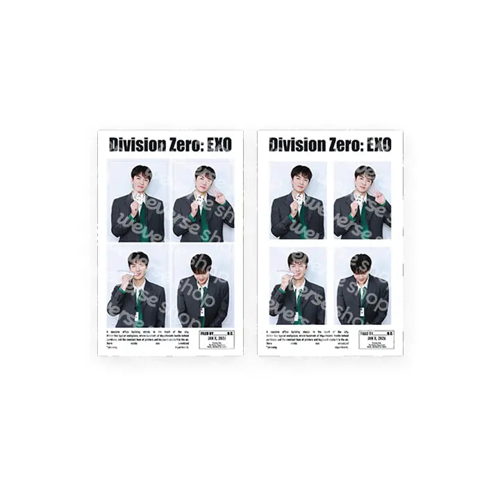 [EXO] 4CUT PHOTO SET