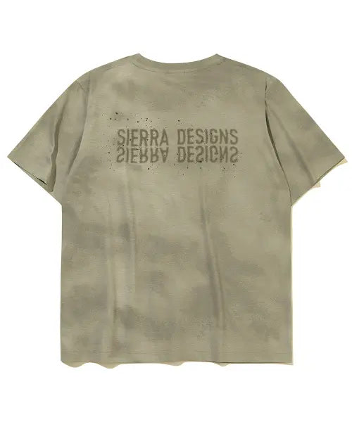 [SIERRA DESIGNS] W) Dusk Graphic Short Sleeve T-Shirt Beige / W) 더스크 그래픽 숏슬리브 BEIGE