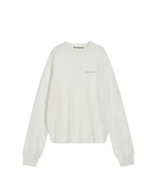 [REST\u0026RECREATION] LAYERED CREW NECK KNIT - IVORY