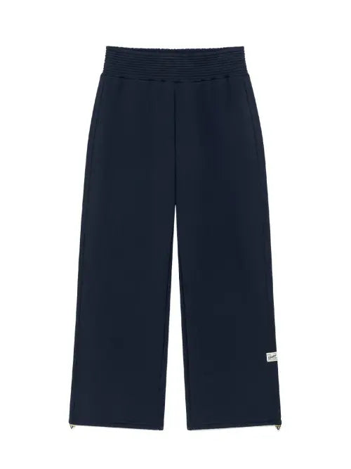 [GLOWNY] NOVA SMOKED STRING PANTS (NAVY)
