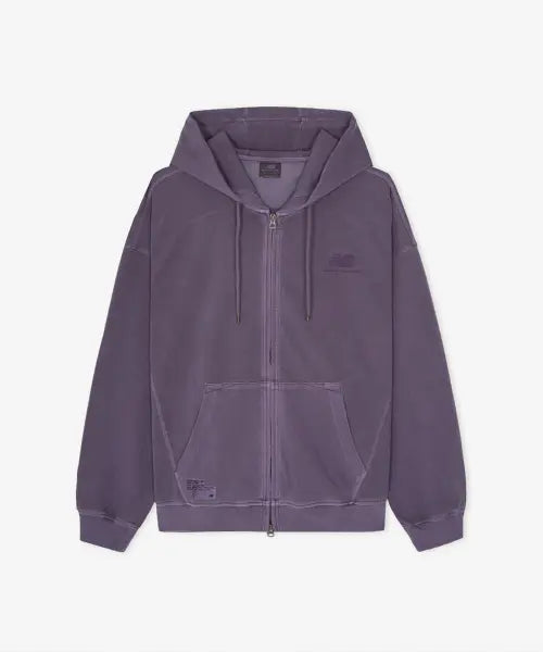 [NEW BALANCE] UNI ESCAPE Dyeing Hooded Zip-Up (Purple) / NBMDG31833 / UNI ESCAPE 다잉 후드집업 (PURPLE)