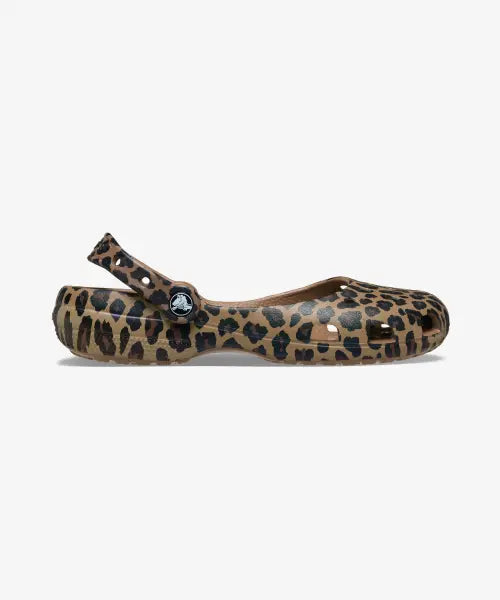 [CROCS] Classic Animal Ballet SLd - Sepia/Leopard / 클래식 애니멀 발레 - 세피아/레오파드 / 212478-2LD
