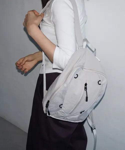 [SALBOL] 503 MESH BACKPACK [GRAY]