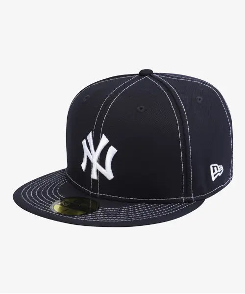 [NEW ERA] New Era 5950 MLB Stitch New York Yankees Cap Navy / 5950 MLB STITCH NEYYAN C NVY