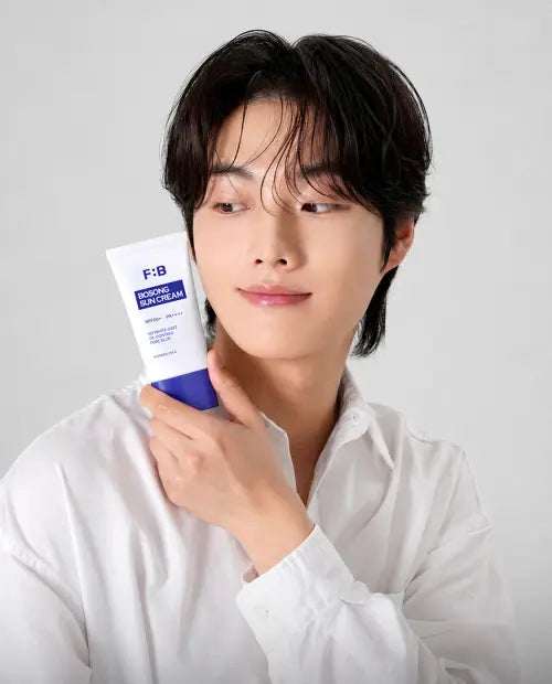 [FOR BEAUT] Fluffy Sun Cream 50ml x2 / 보송 선크림 50ml x2