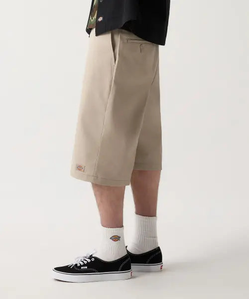 [DICKIES] 42283 Loose Fit Work Shorts Khaki Gray / 42283 루즈핏 워크쇼츠 Khaki Gray