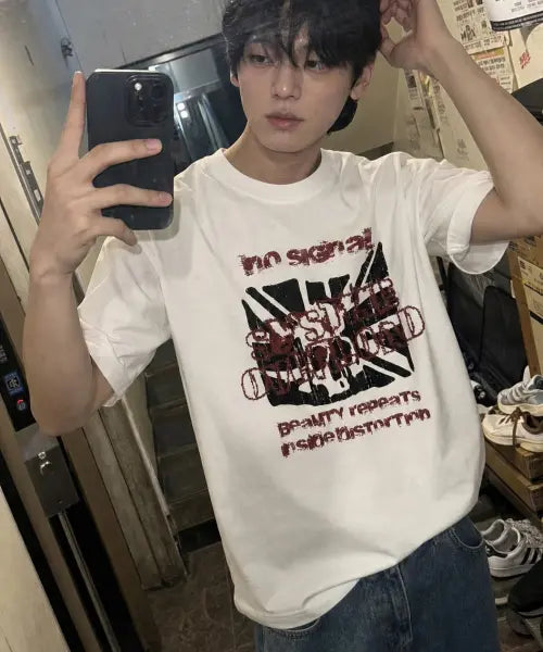 [IDWS] No Signal T-Shirt White