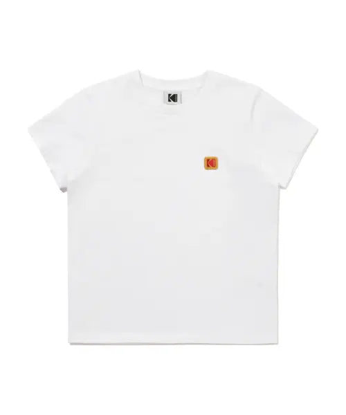 [KODAK] Essential A Skin Short Sleeve T-Shirt Women WHITE / 에센셜 아스킨 반팔 티셔츠 우먼 WHITE