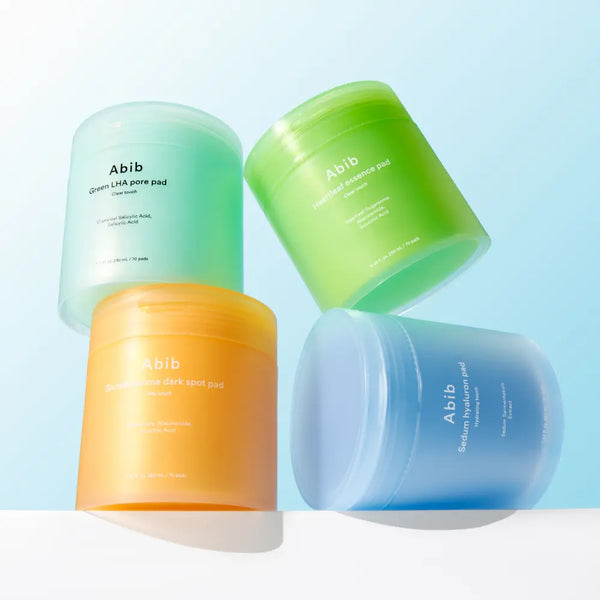 [abib] Abib Pads (Choose 1 of 4 types: Eoseongcho / Hydration / Glutathione / LHA) / 아비브 패드 4종 택 1(어성초/수분초/글루타치온좀/LHA)