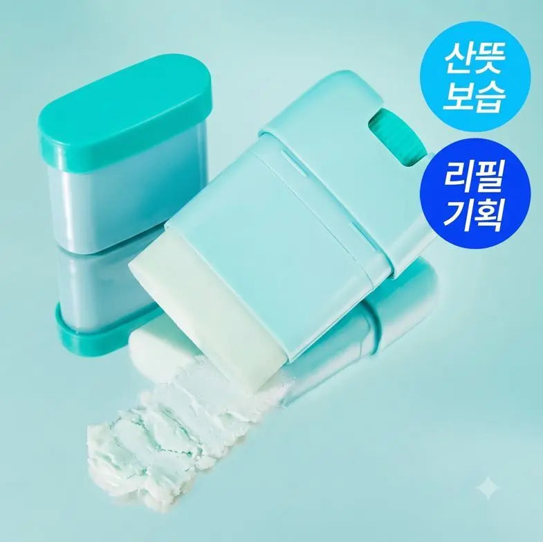 [BRING GREEN] Bring Green Tea Tree Cica Cooling Sunstick Refill Set (20g+20g) / 브링그린 티트리 시카 쿨링 선스틱 리필기획 (20g+20g)