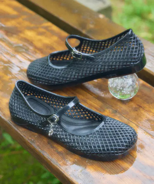[OTZ] Jelly Strap Shoes Black OZV1GS227B / 젤리 스트랩 슈즈 블랙 OZV1GS227B