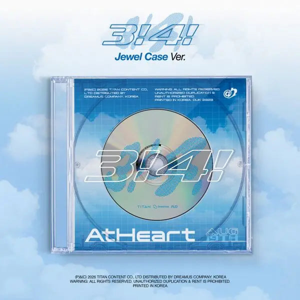 [AtHeart] AtHeart - Single Album [3!4!] (Jewel Case Ver.)