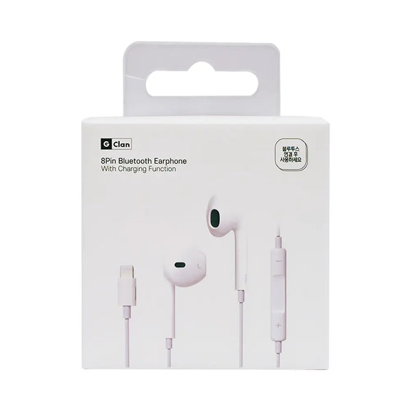 [HAEWAE] Z100 8-Pin Wired Bluetooth Earphones / Z100 8핀전용 블루투스 유선 이어폰