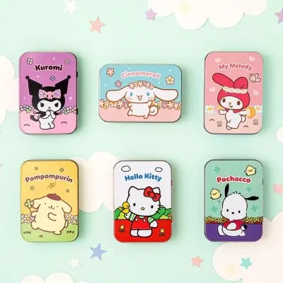 [10X10] 10x10 Sanrio Tin Case Sticker Pack (My Melody/Kuromi/Cinnamoroll/Pochacco/Pom Pom Purin) / 텐바이텐 산리오 틴케이스 스티커팩 (마이멜로디/쿠로미/시나모롤/포차코/폼폼푸린)