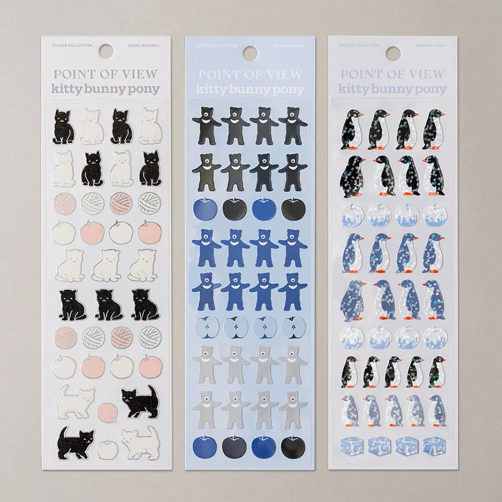 [Point Of View] [Point Of View] KBP Apple Series Sticker Ver.2 / [포인트오브뷰] KBP 애플 시리즈 스티커 Ver.2