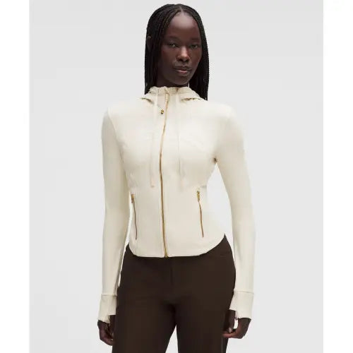 [LULULEMON] Define Cropped Hooded Jacket *Nulu / 디파인 크롭 후드 재킷 *Nulu  LTIV GOLD GOLD