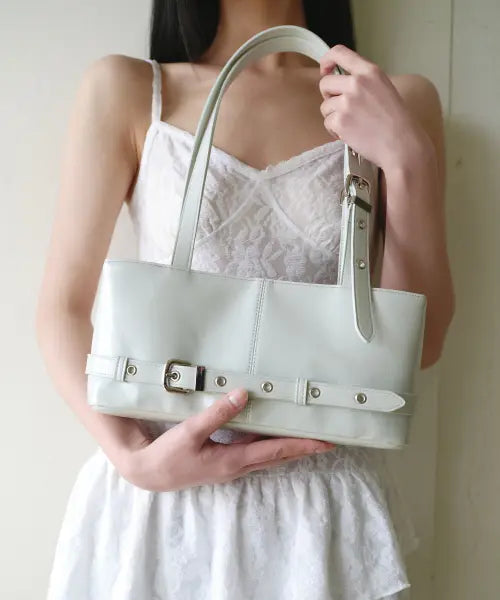 [ROLAROLA] BELT SHOULDER BAG L/GRAY