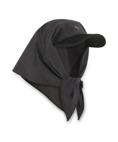 [PUMA] Puma Bandana Cap - Puma Black-Gray Eco / 027492-01 / 푸마  반다나 캡 - 푸마 블랙-그레이 에코 / 027492-01