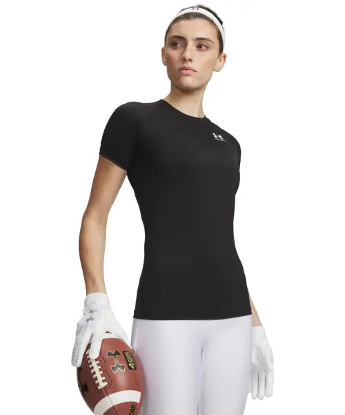 [UNDERARMOUR] Women's HeatGear Compression Short Sleeve 1365460-008 / 여성 히트기어 컴프레션 반팔 1365460-008