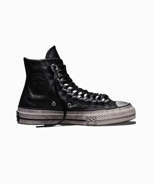 [CONVERSE] CHUCK 70 X LEATHER Black A24240C / 척 70 X 레더 블랙 A24240C