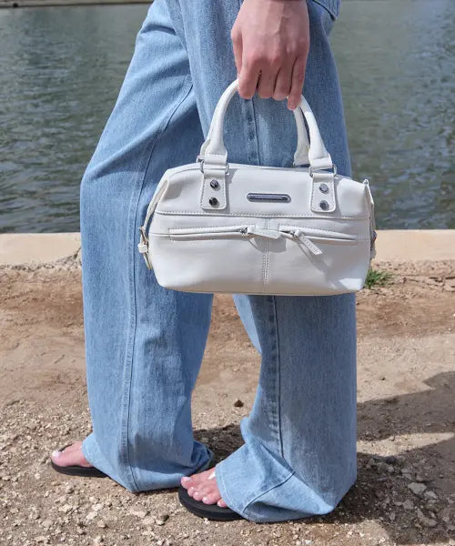 [SOMEWHEREBUTTER] Mini Alto Bag - Ivory