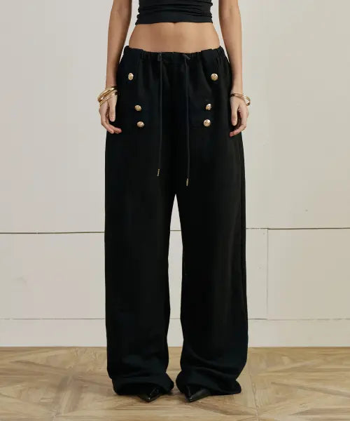 [EYEER] Napoleon Sweatpants - Black